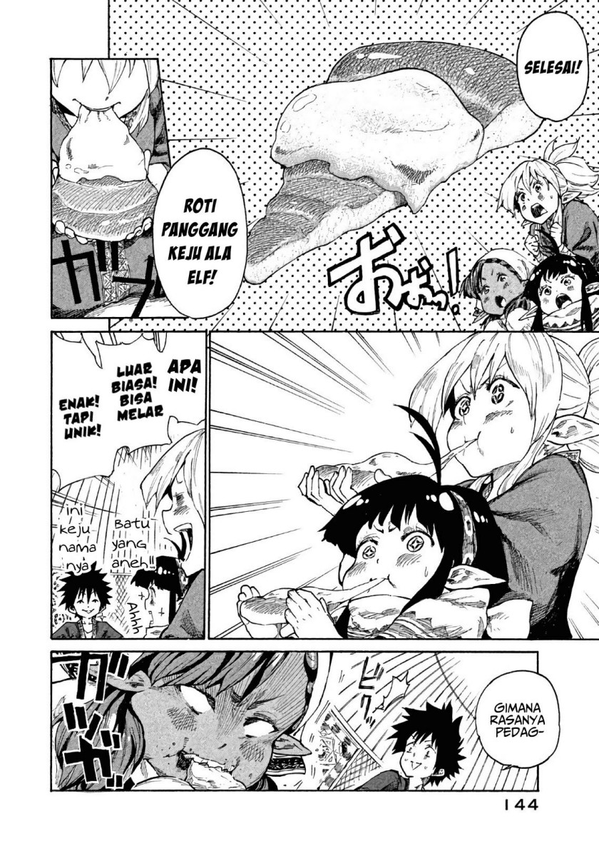 Mazumeshi Elf to Yuubokugurashi Chapter 5 - halaman 23