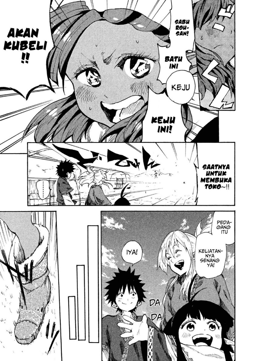 Mazumeshi Elf to Yuubokugurashi Chapter 5 - halaman 24