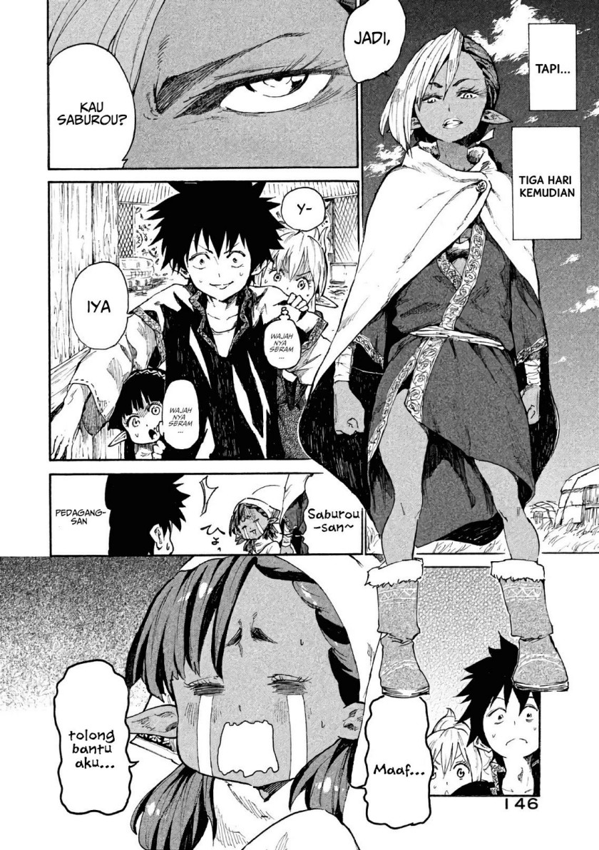 Mazumeshi Elf to Yuubokugurashi Chapter 5 - halaman 25