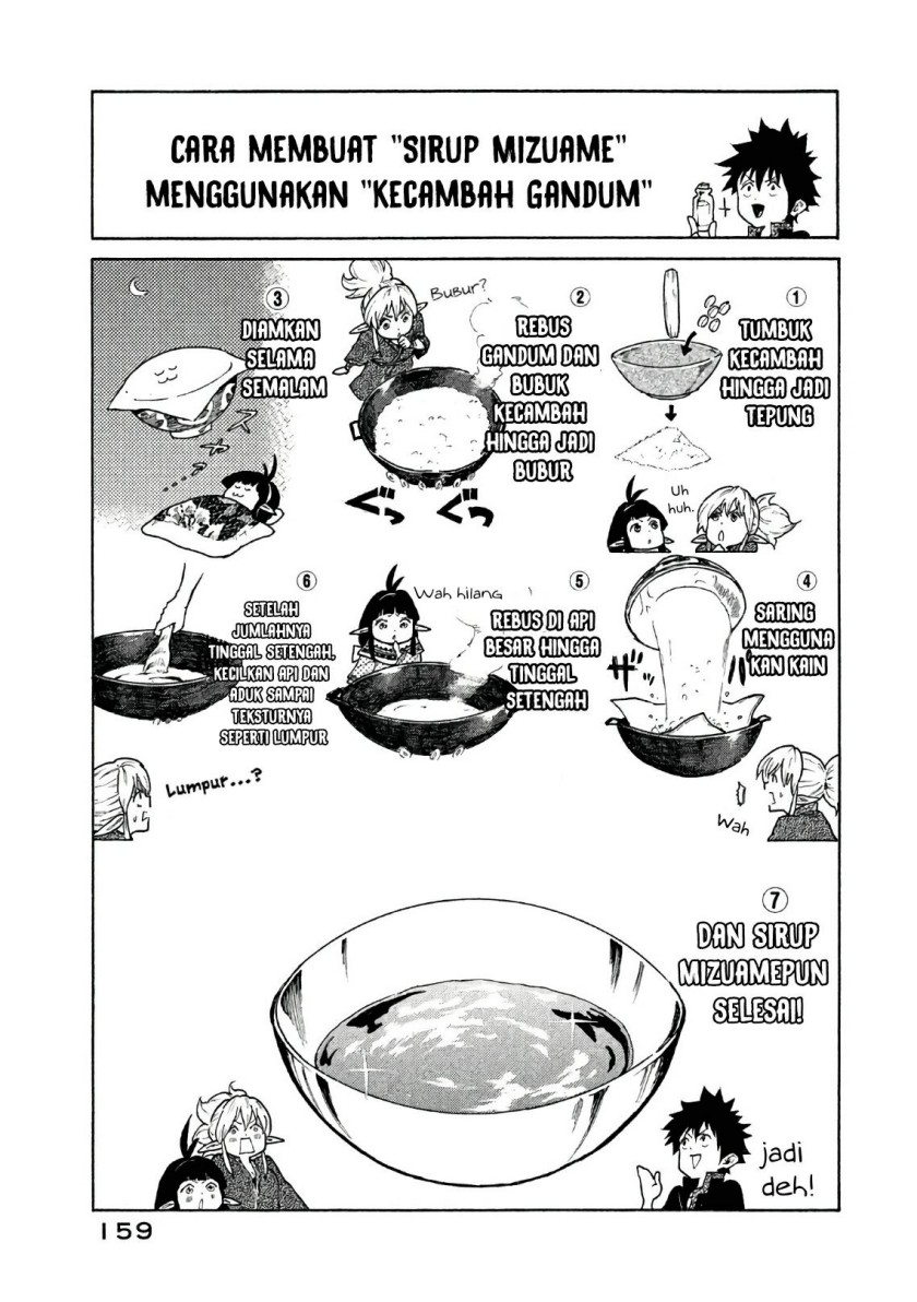 Mazumeshi Elf to Yuubokugurashi Chapter 5 - halaman 38