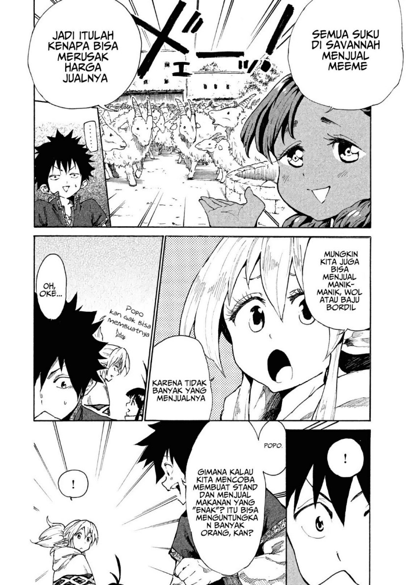 Mazumeshi Elf to Yuubokugurashi Chapter 5 - halaman 7