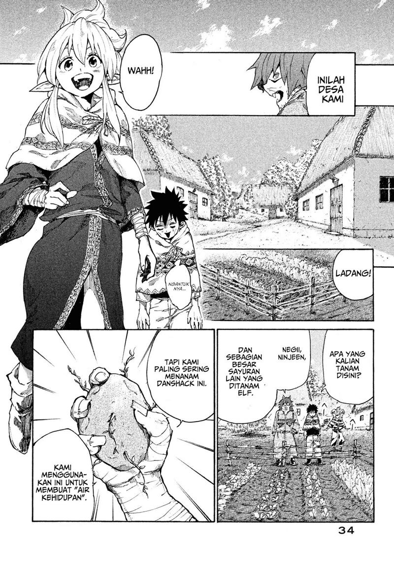 Mazumeshi Elf to Yuubokugurashi Chapter 6 - halaman 37