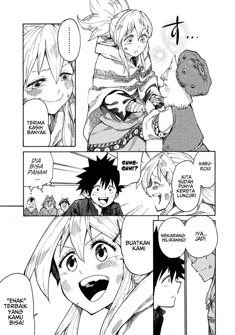 Mazumeshi Elf to Yuubokugurashi Chapter 7 - halaman 32