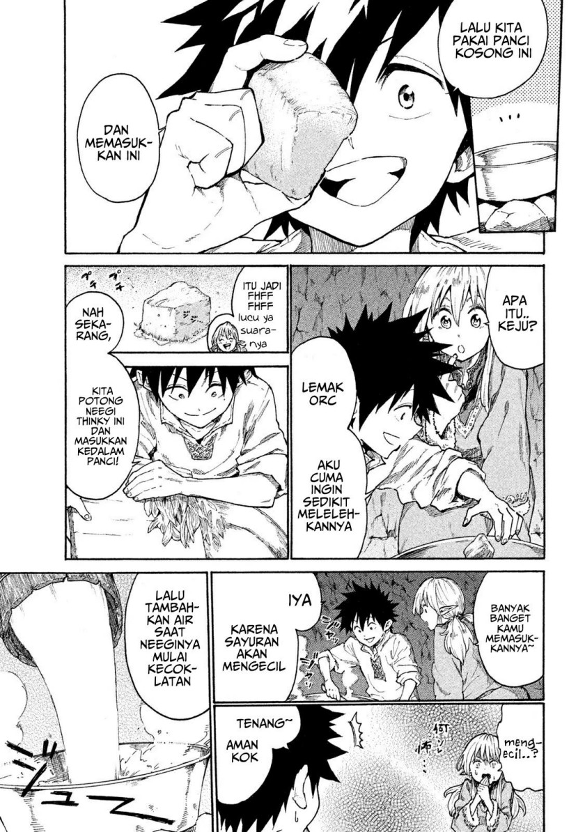Mazumeshi Elf to Yuubokugurashi Chapter 9 - halaman 10