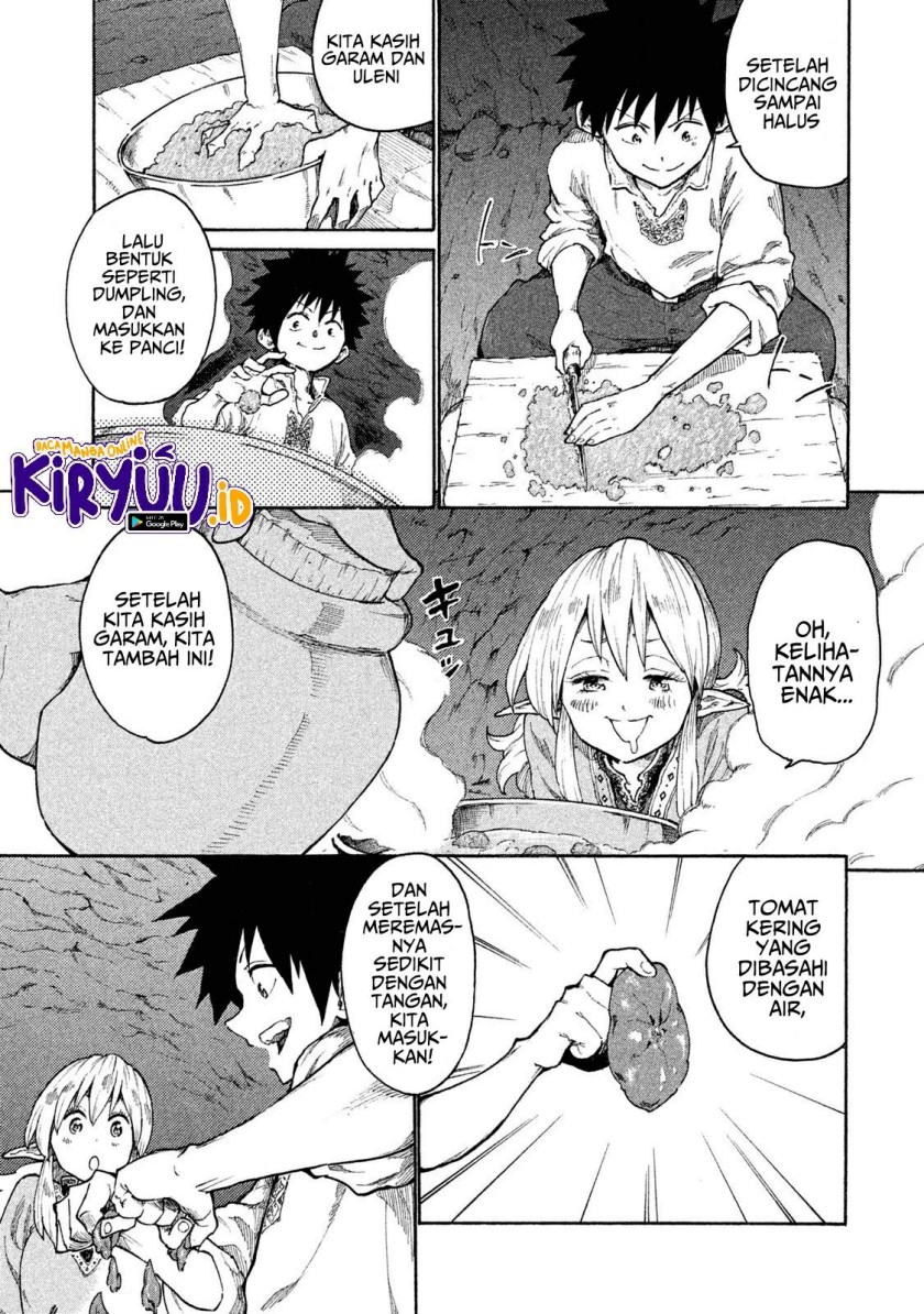 Mazumeshi Elf to Yuubokugurashi Chapter 9 - halaman 12
