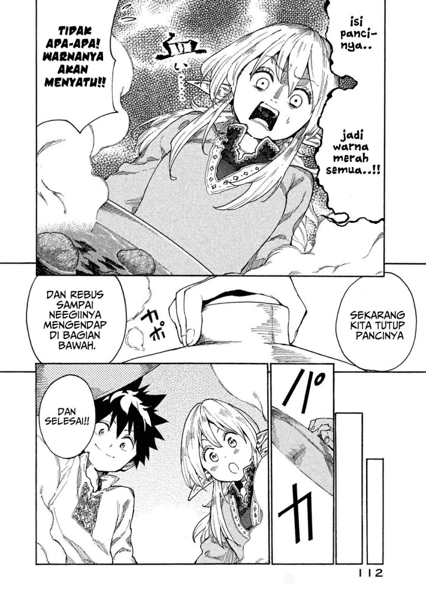 Mazumeshi Elf to Yuubokugurashi Chapter 9 - halaman 13