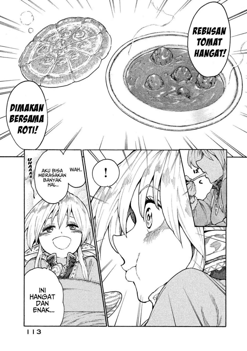 Mazumeshi Elf to Yuubokugurashi Chapter 9 - halaman 14