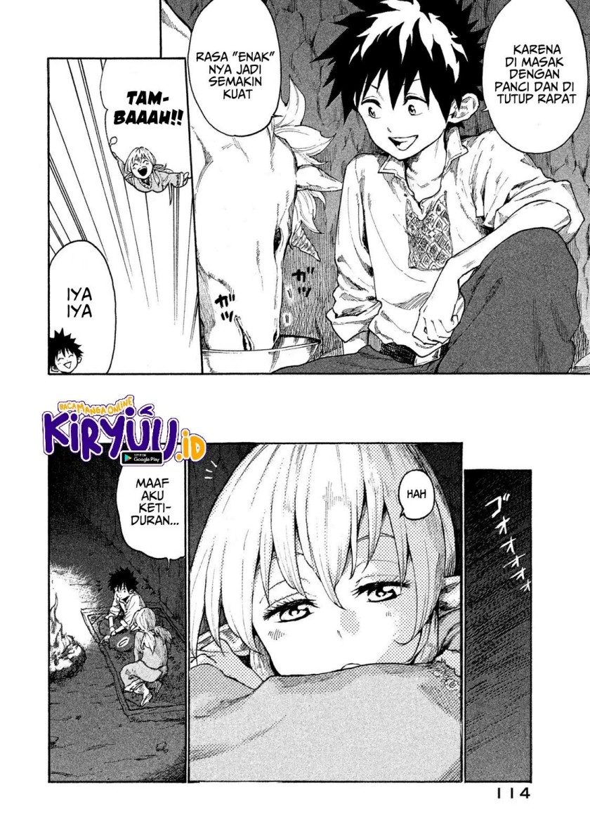 Mazumeshi Elf to Yuubokugurashi Chapter 9 - halaman 15