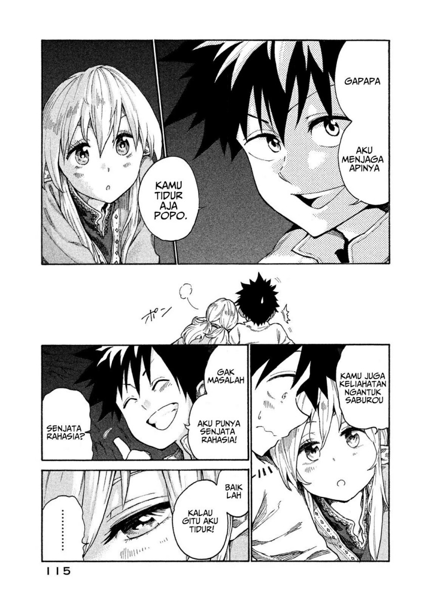 Mazumeshi Elf to Yuubokugurashi Chapter 9 - halaman 16