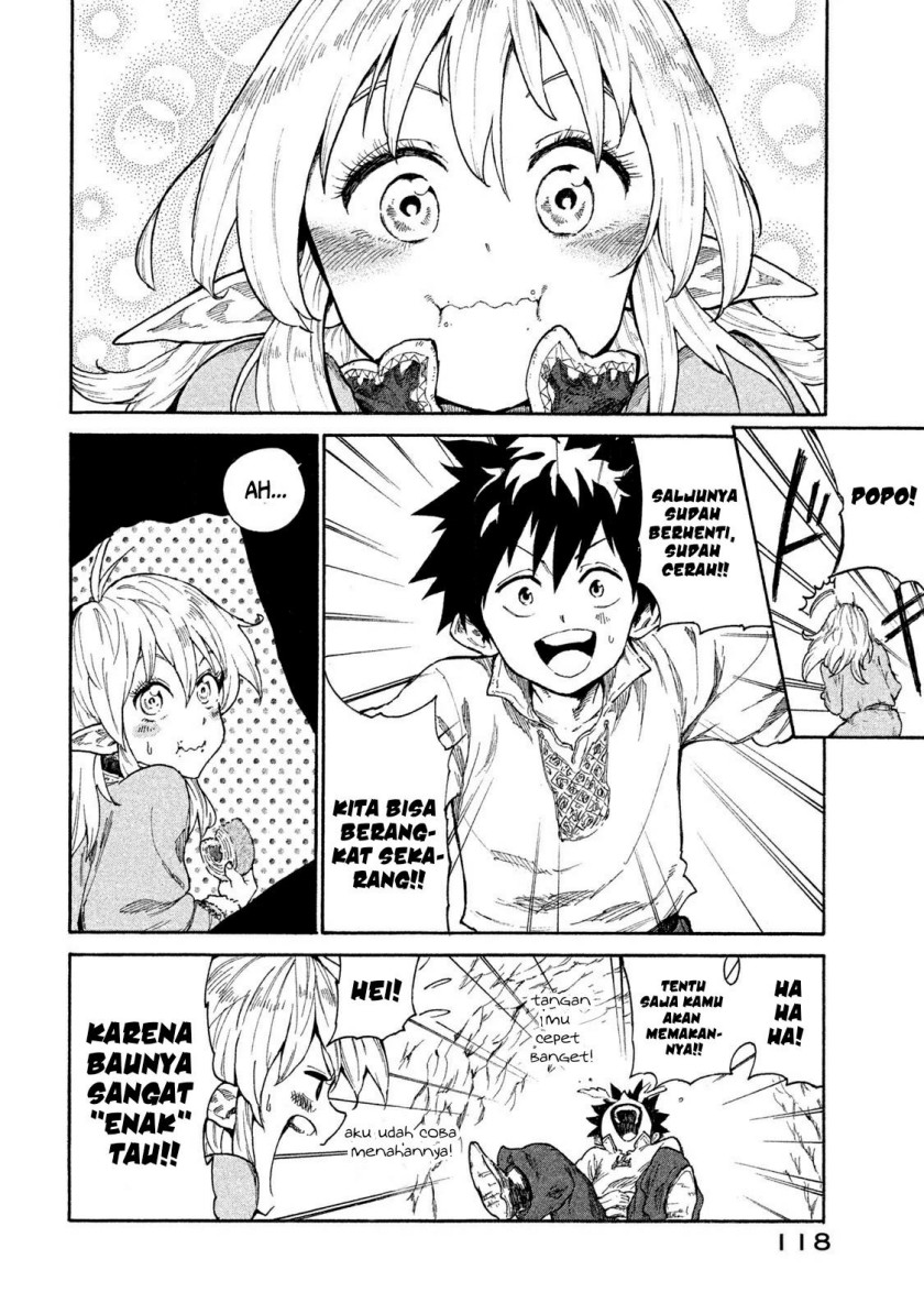 Mazumeshi Elf to Yuubokugurashi Chapter 9 - halaman 19