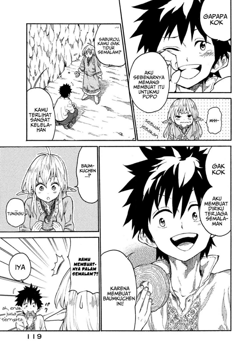 Mazumeshi Elf to Yuubokugurashi Chapter 9 - halaman 20