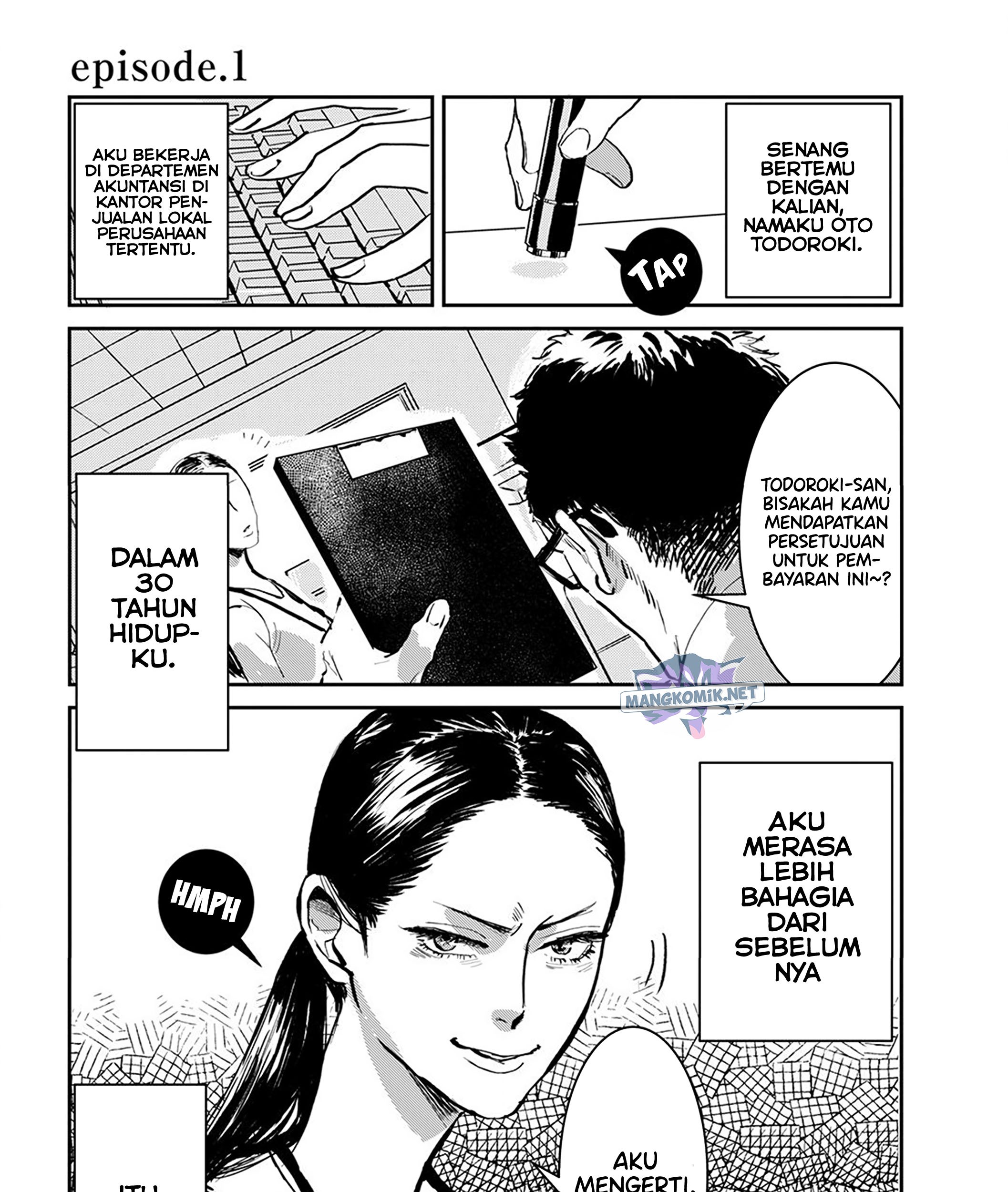 Me no Doku Sugiru Shokuba no Futari Chapter 1 - halaman 10