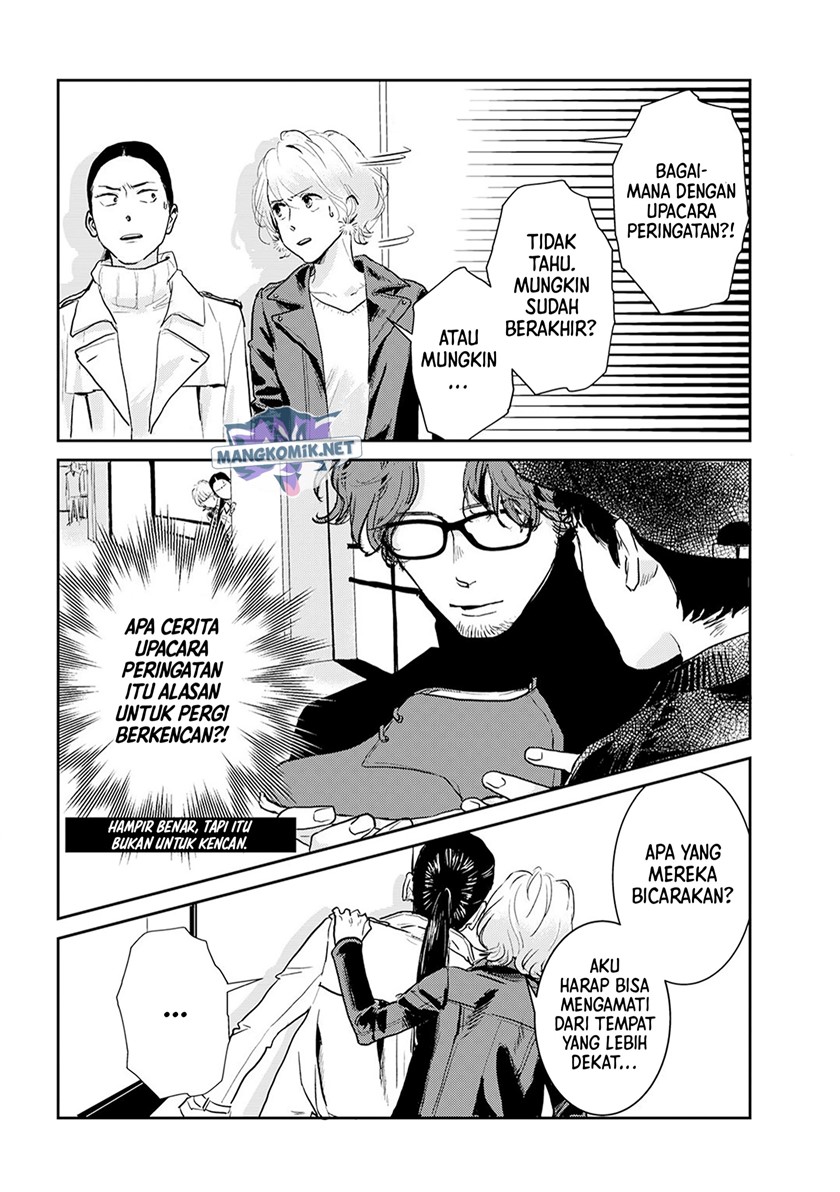 Me no Doku Sugiru Shokuba no Futari Chapter 9.5 - halaman 6