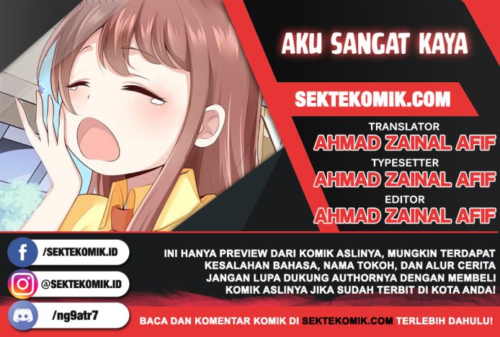 Me! Super rich! Chapter 14 - halaman 1