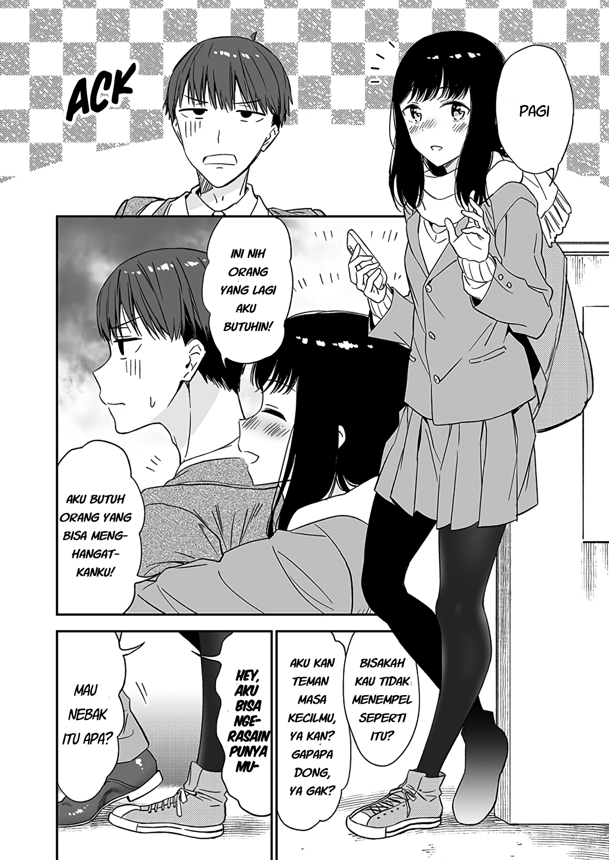 Meccha Kawaii Osananajimi ga Yatara to Betabeta Shite Kite Shindoi Chapter 1 - halaman 2