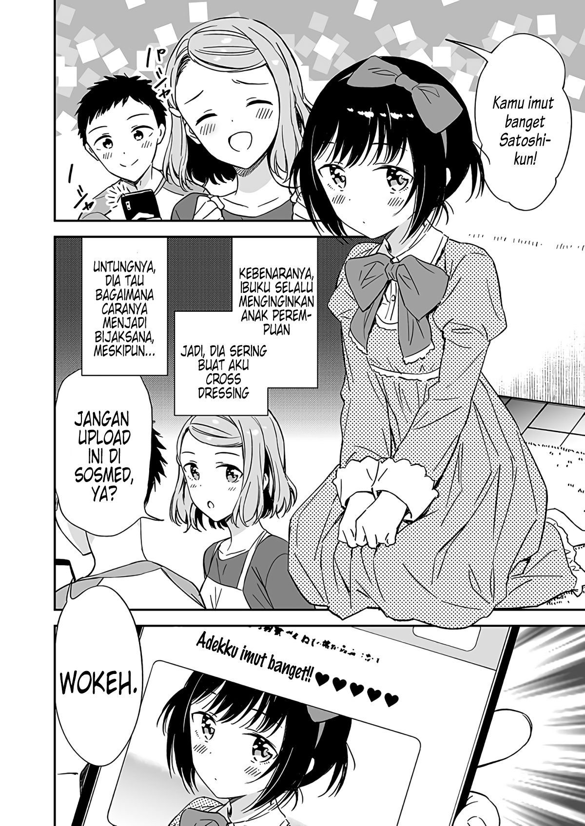 Meccha Kawaii Osananajimi ga Yatara to Betabeta Shite Kite Shindoi Chapter 2 - halaman 2