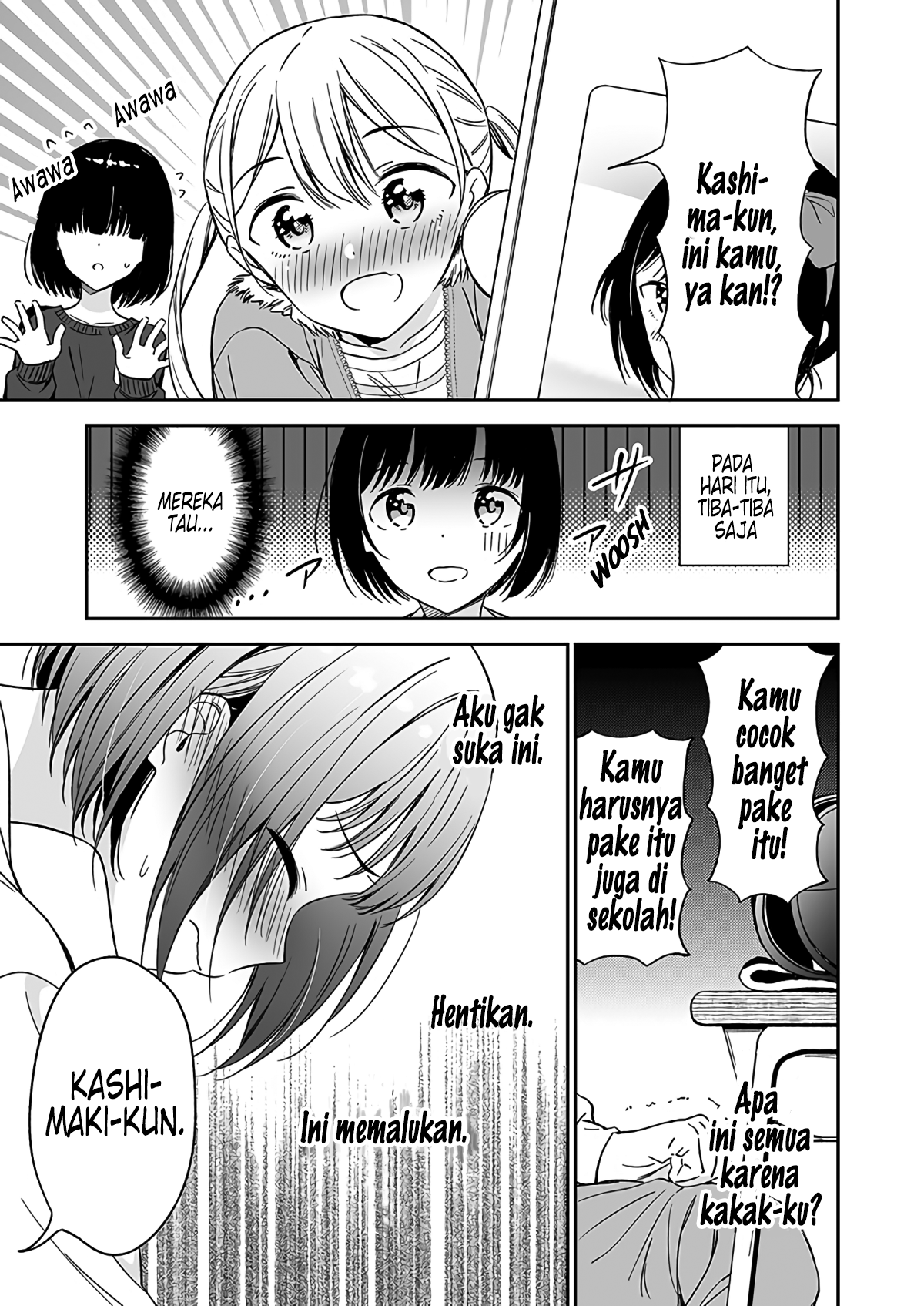 Meccha Kawaii Osananajimi ga Yatara to Betabeta Shite Kite Shindoi Chapter 2 - halaman 3