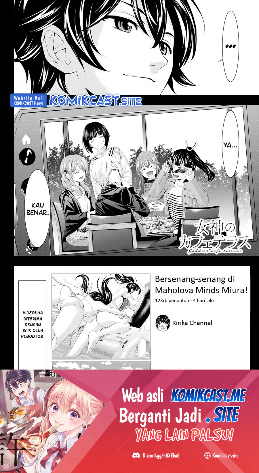 Megami no Kafeterasu (Goddess Café Terrace) Chapter 102 - halaman 18