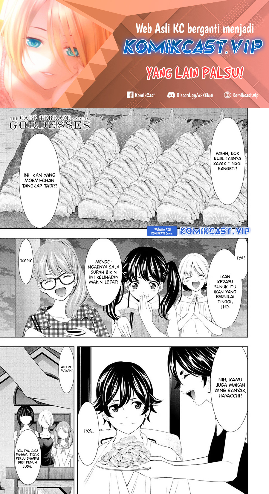 Megami no Kafeterasu (Goddess Café Terrace) Chapter 116 - halaman 2