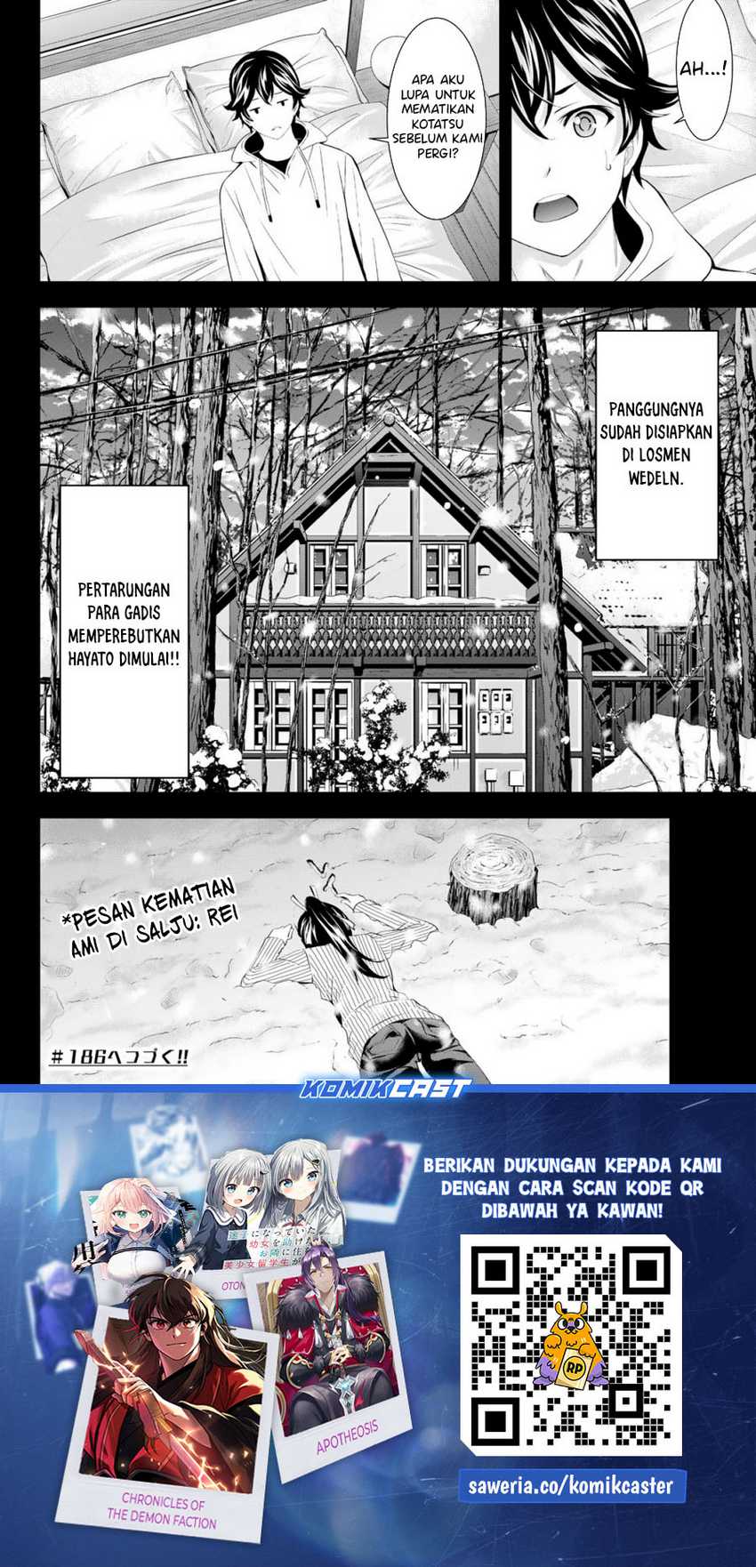 Megami no Kafeterasu (Goddess Café Terrace) Chapter 185 - halaman 19