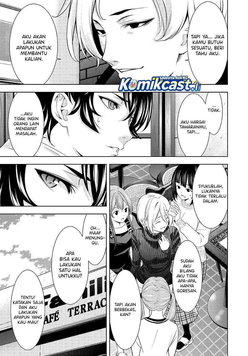 Megami no Kafeterasu (Goddess Café Terrace) Chapter 209 - halaman 7