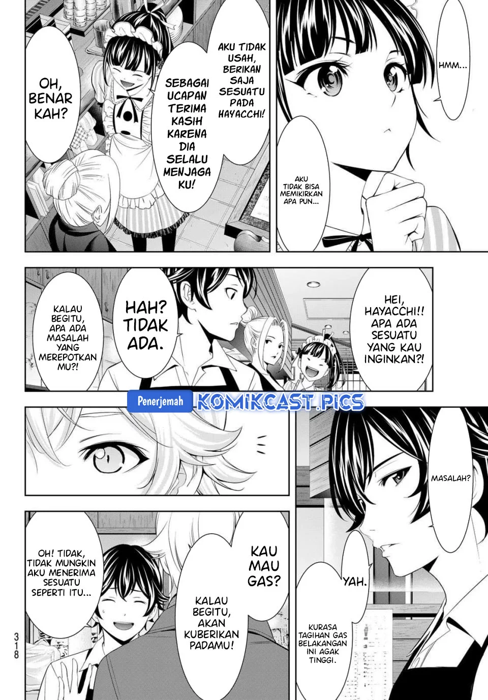 Megami no Kafeterasu (Goddess Café Terrace) Chapter 213 - halaman 10