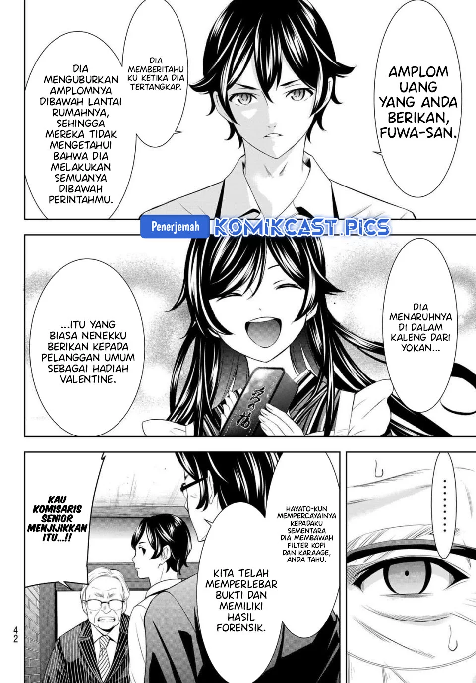 Megami no Kafeterasu (Goddess Café Terrace) Chapter 214 - halaman 8