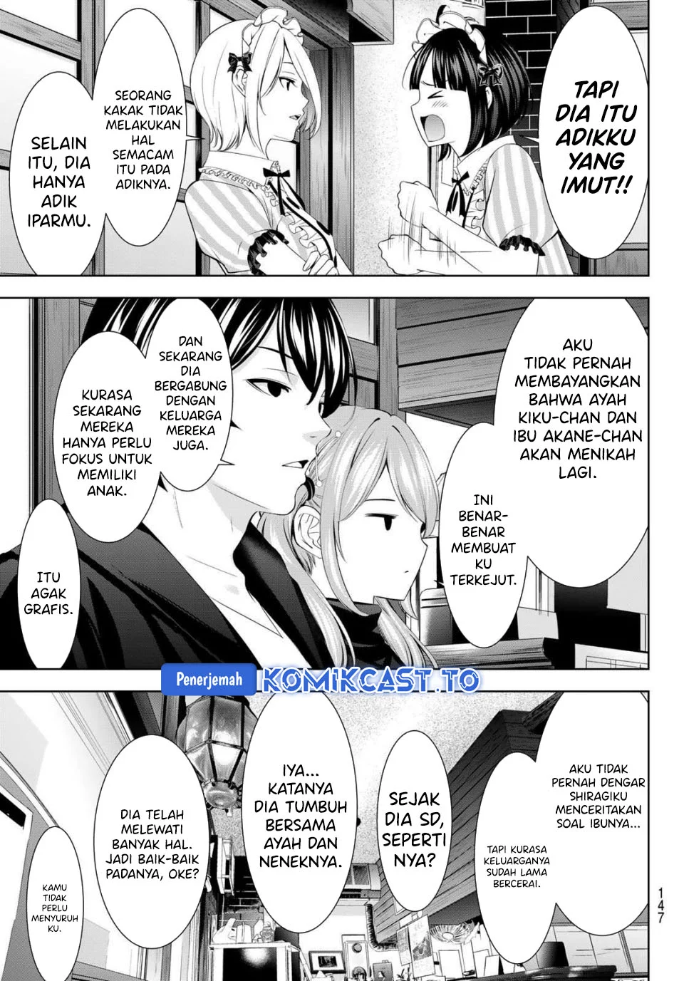 Megami no Kafeterasu (Goddess Café Terrace) Chapter 216 - halaman 9