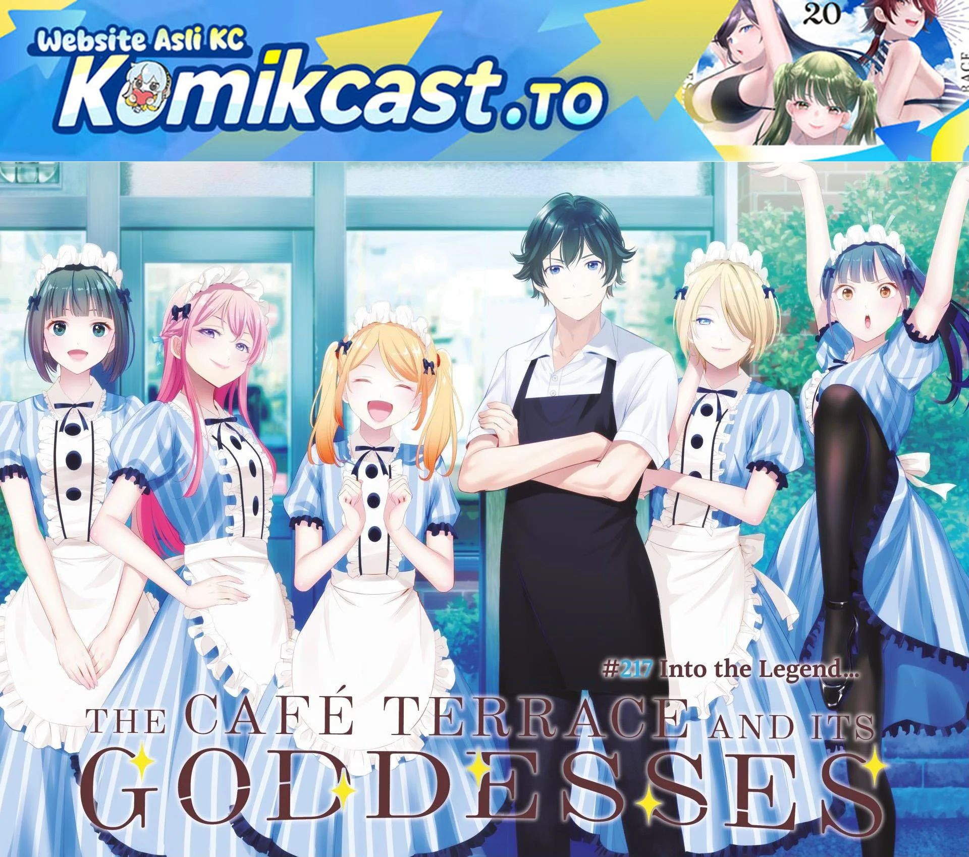 Megami no Kafeterasu (Goddess Café Terrace) Chapter 217 - halaman 1
