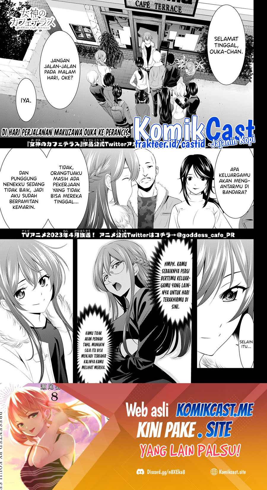 Megami no Kafeterasu (Goddess Café Terrace) Chapter 89 - halaman 2