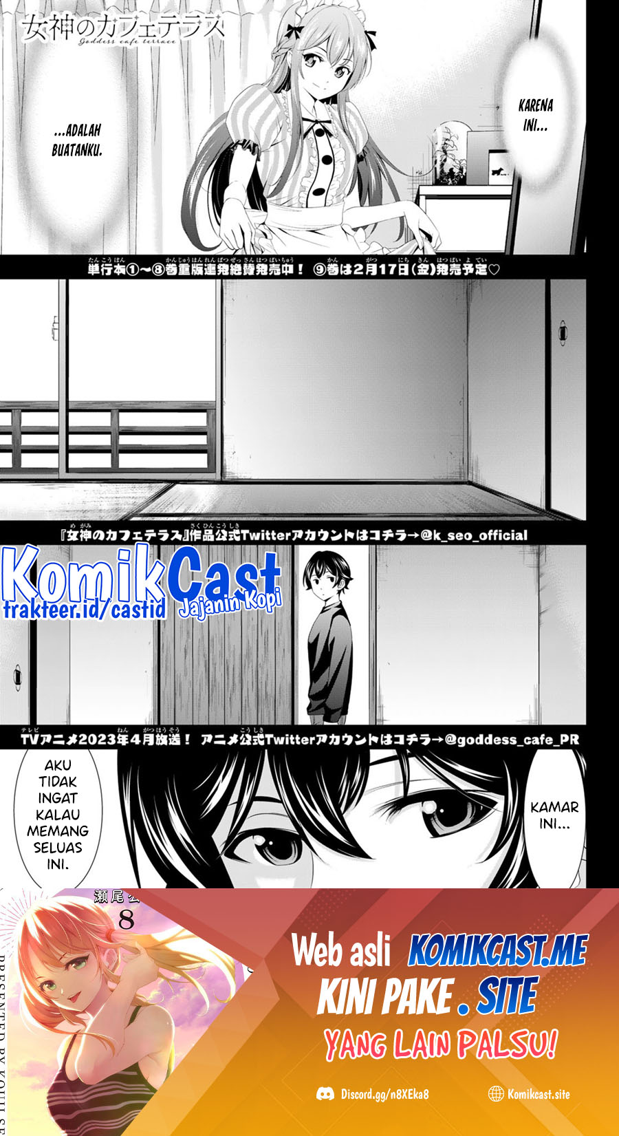 Megami no Kafeterasu (Goddess Café Terrace) Chapter 90 - halaman 2