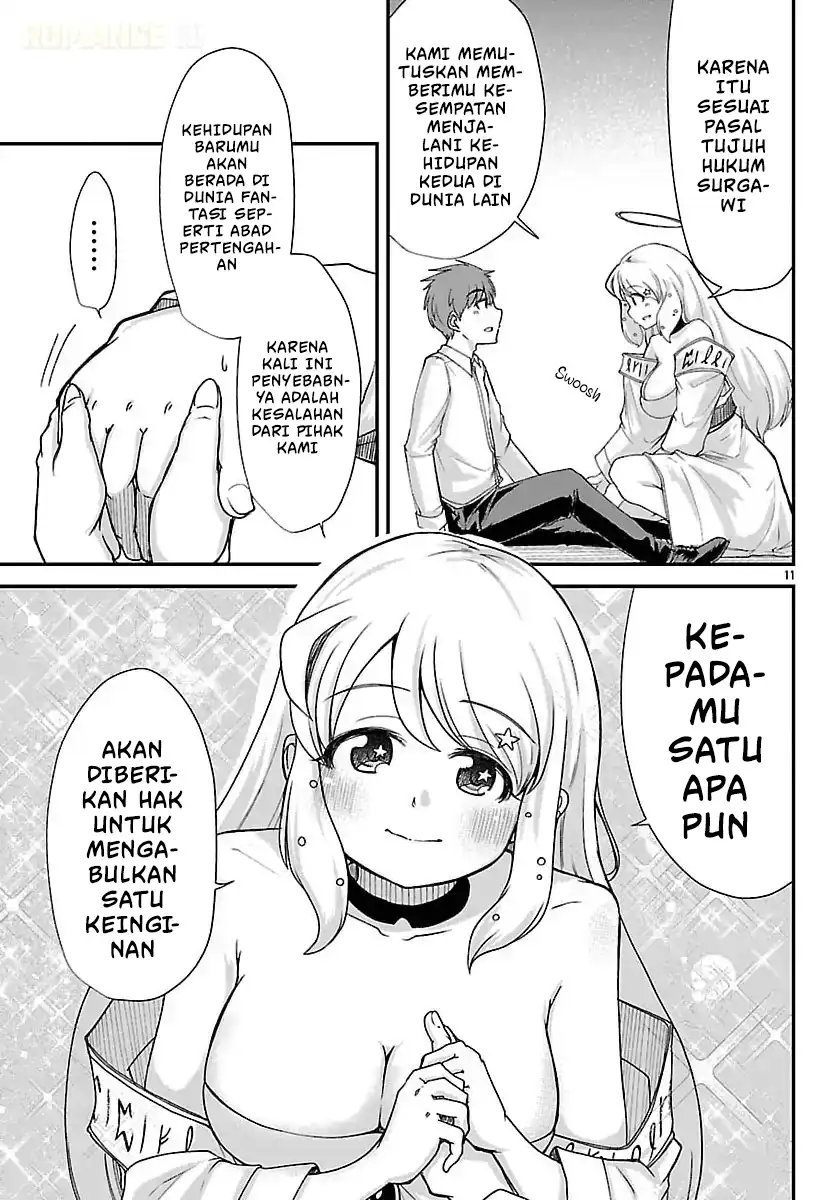 Megami to Kekkon Shite Isekai de Shinkon Seikatsu Chapter 1 - halaman 12