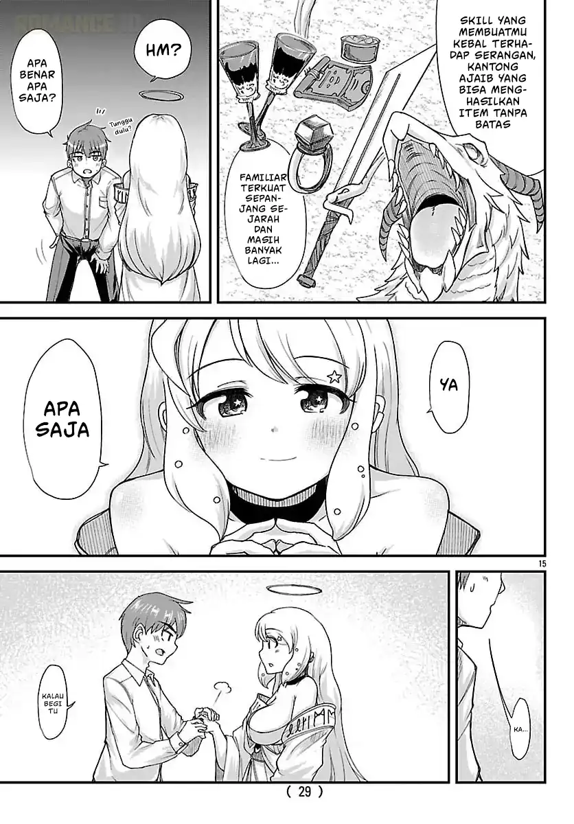 Megami to Kekkon Shite Isekai de Shinkon Seikatsu Chapter 1 - halaman 16