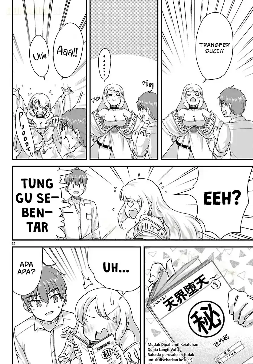 Megami to Kekkon Shite Isekai de Shinkon Seikatsu Chapter 1 - halaman 35