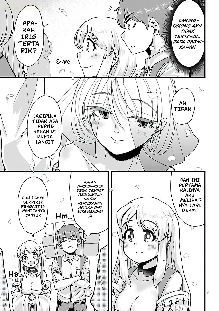 Megami to Kekkon Shite Isekai de Shinkon Seikatsu Chapter 12 - halaman 19