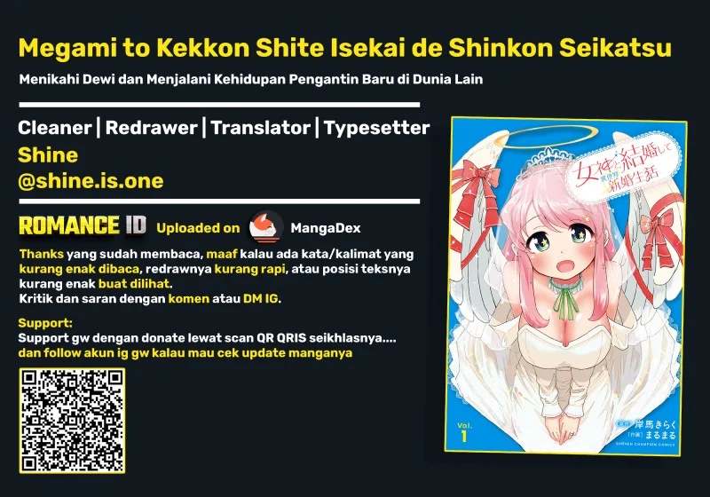 Megami to Kekkon Shite Isekai de Shinkon Seikatsu Chapter 14 - halaman 10