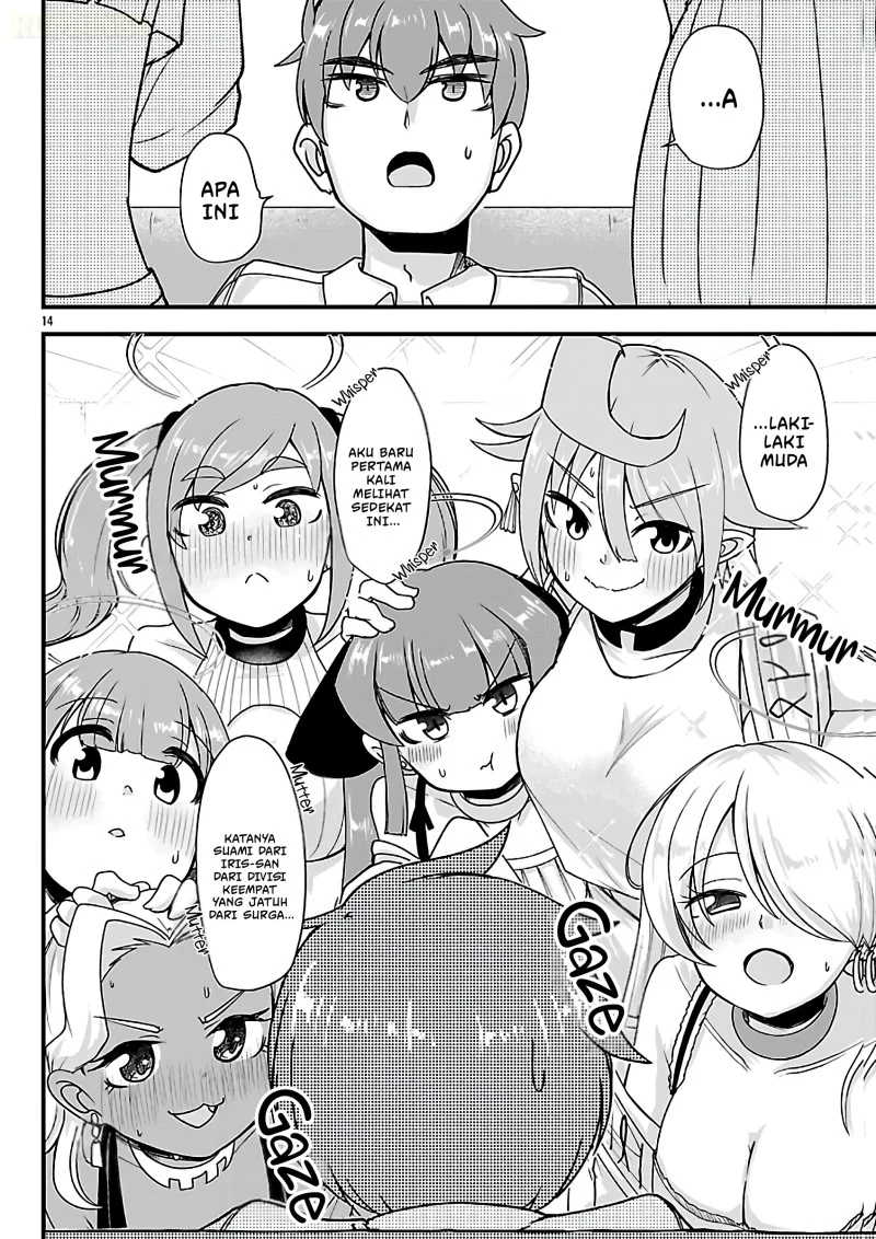 Megami to Kekkon Shite Isekai de Shinkon Seikatsu Chapter 14 - halaman 3