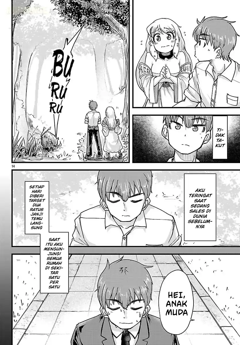 Megami to Kekkon Shite Isekai de Shinkon Seikatsu Chapter 2 - halaman 16
