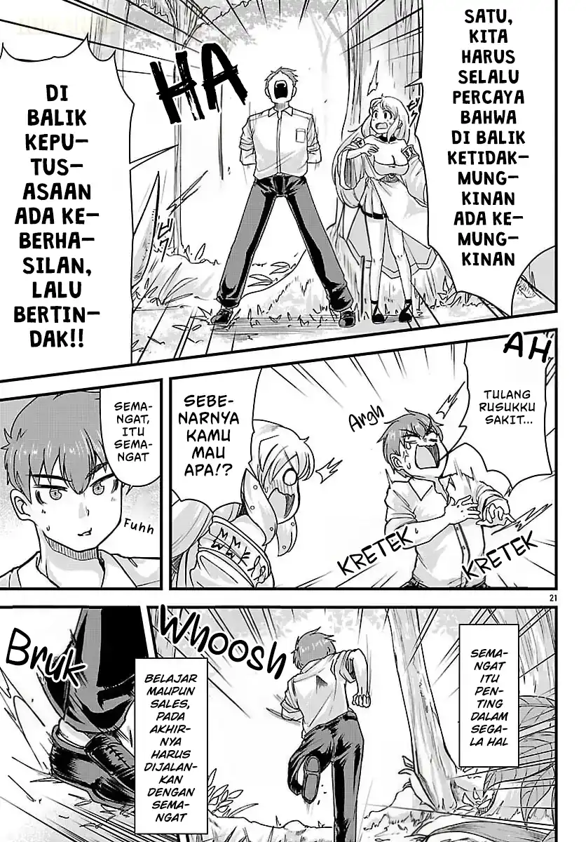 Megami to Kekkon Shite Isekai de Shinkon Seikatsu Chapter 2 - halaman 23