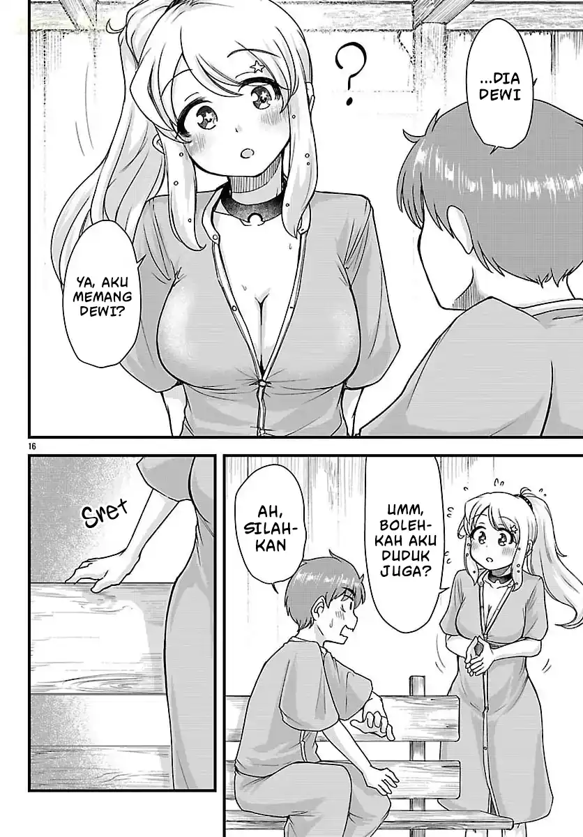 Megami to Kekkon Shite Isekai de Shinkon Seikatsu Chapter 3 - halaman 17