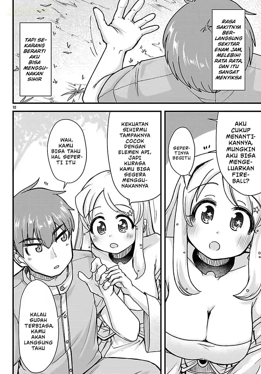 Megami to Kekkon Shite Isekai de Shinkon Seikatsu Chapter 5 - halaman 11