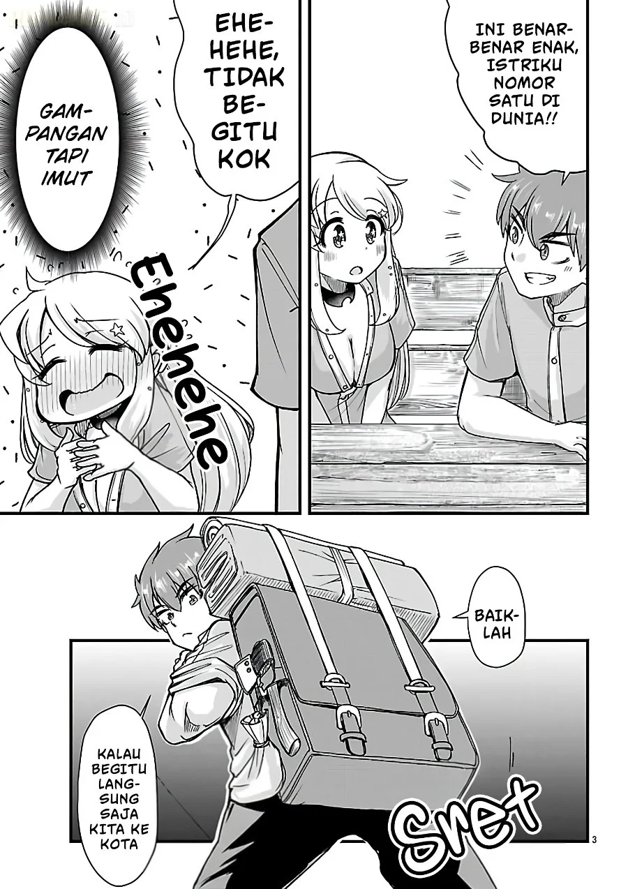 Megami to Kekkon Shite Isekai de Shinkon Seikatsu Chapter 9 - halaman 4