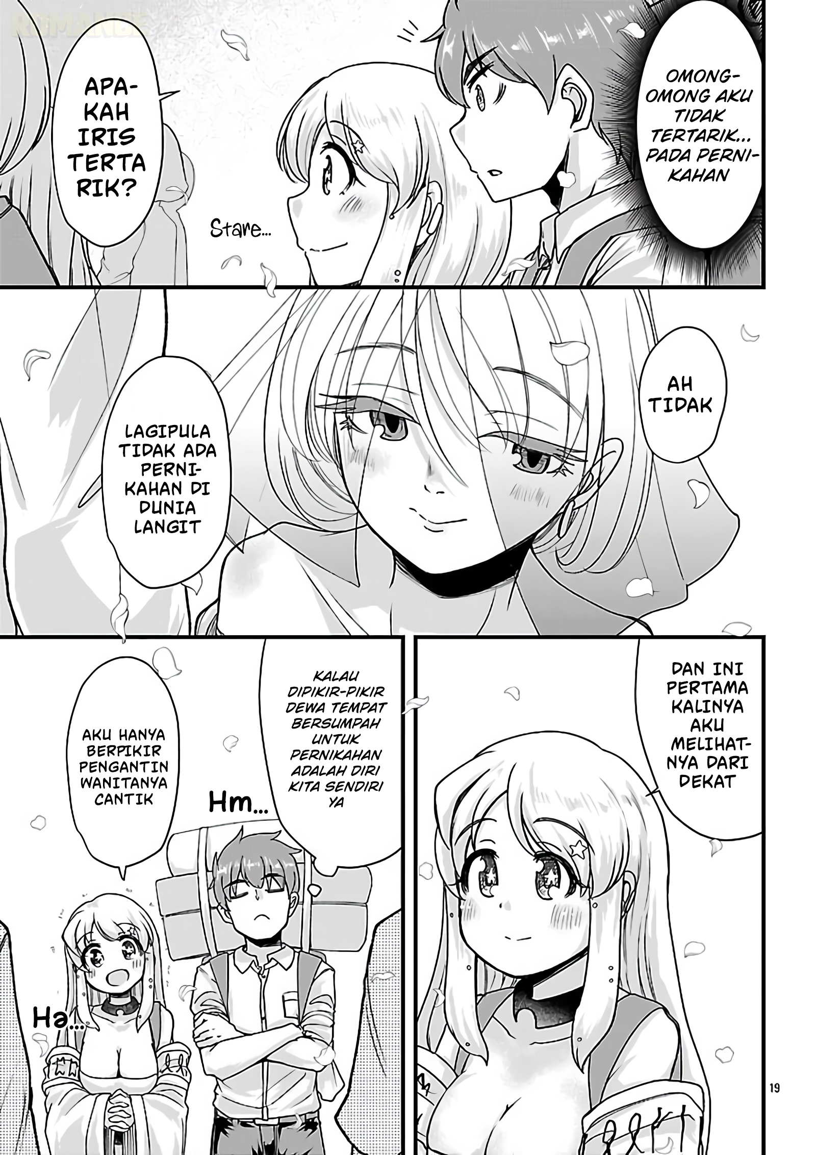 Megami to Kekkon shite Isekai Shinkon Seikatsu Chapter 12 - halaman 19