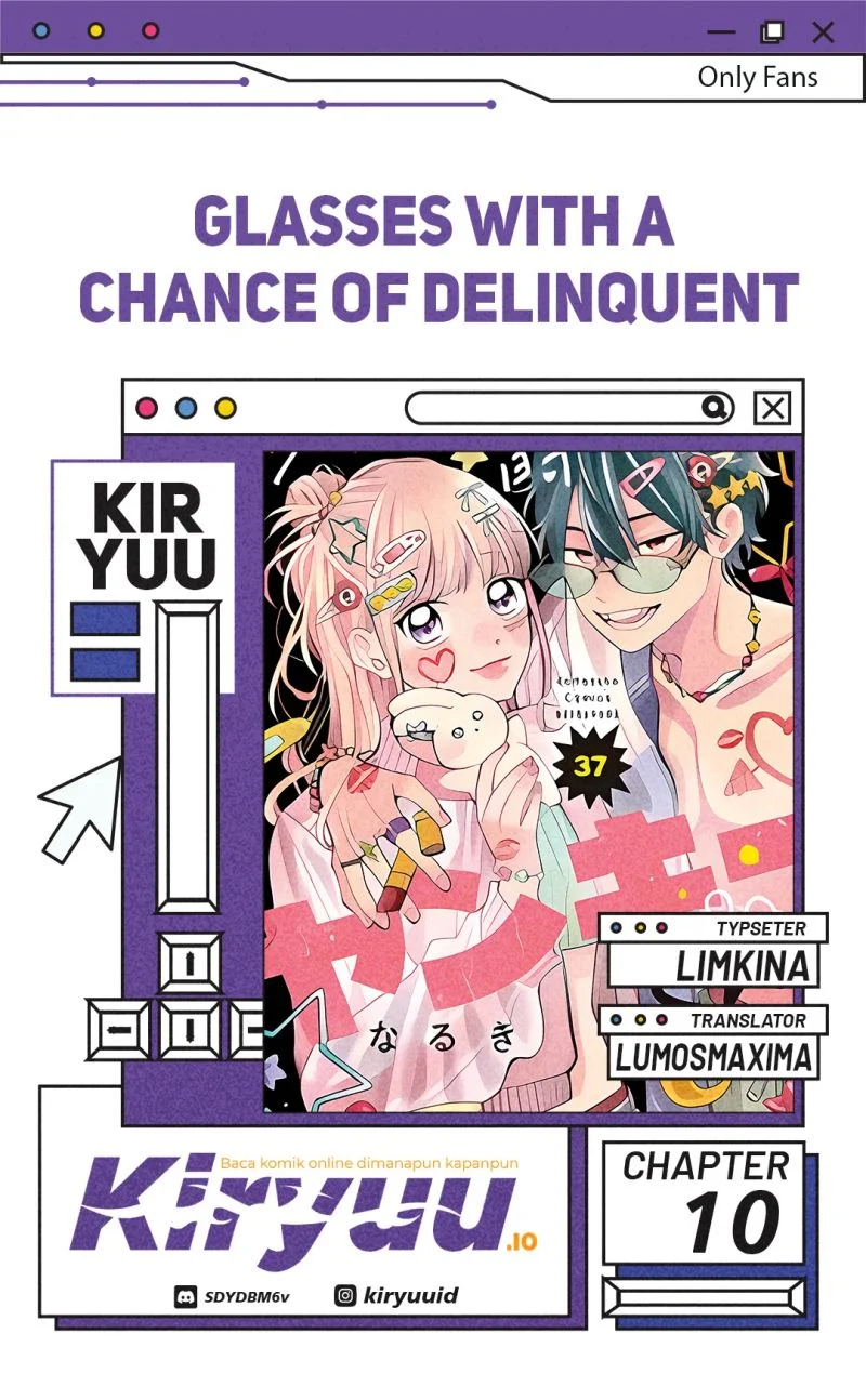 Megane, Tokidoki, Yankee-kun Chapter 10 - halaman 1