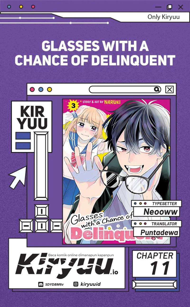 Megane, Tokidoki, Yankee-kun Chapter 11 - halaman 1