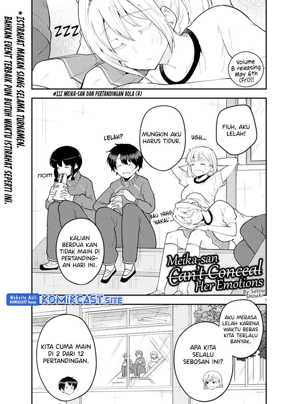 Meika-san Can’t Conceal Her Emotions Chapter 112 - halaman 3