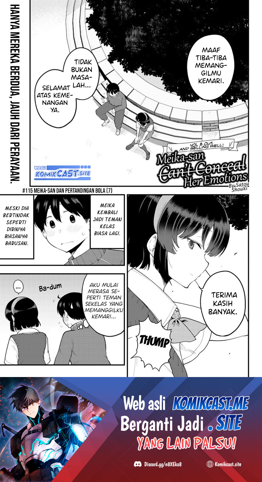 Meika-san Can’t Conceal Her Emotions Chapter 115 - halaman 2