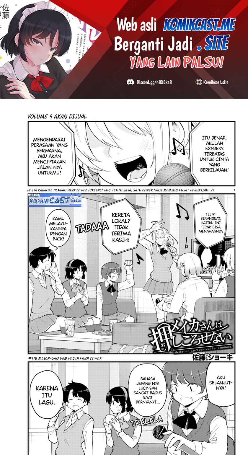Meika-san Can’t Conceal Her Emotions Chapter 118 - halaman 2