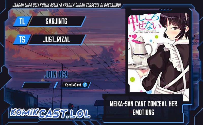 Meika-san Can’t Conceal Her Emotions Chapter 123 - halaman 1