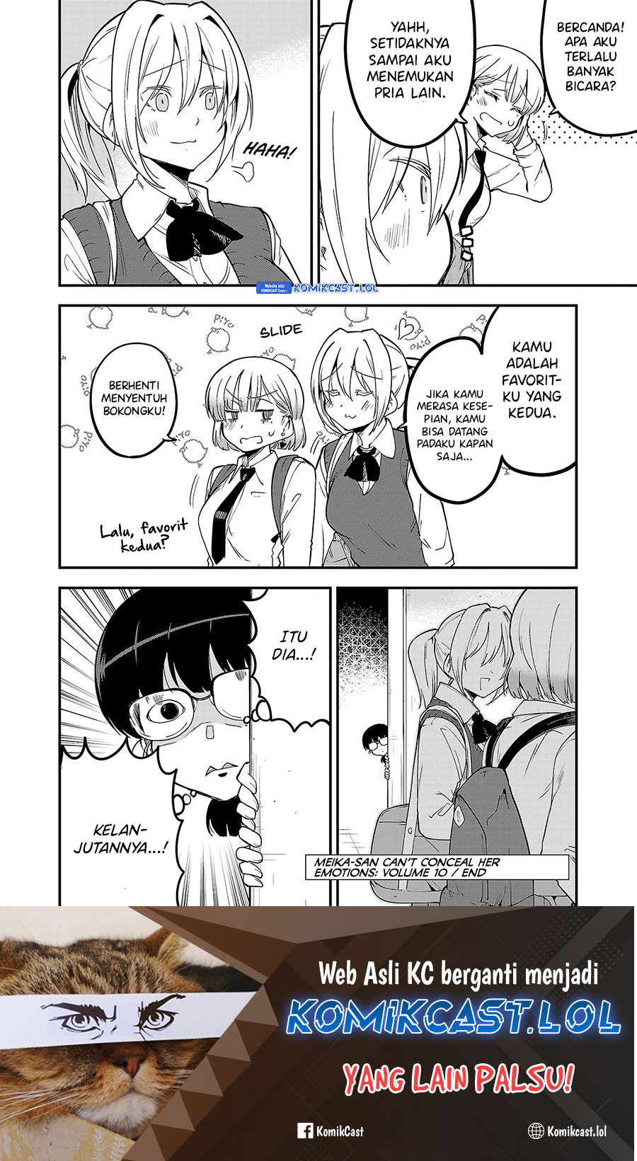 Meika-san Can’t Conceal Her Emotions Chapter 127.5 - halaman 7